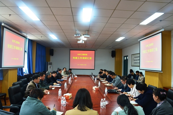 校党委副书记王勇一行来学院调研党建工作 魏孟吉摄影