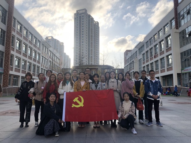 合影
