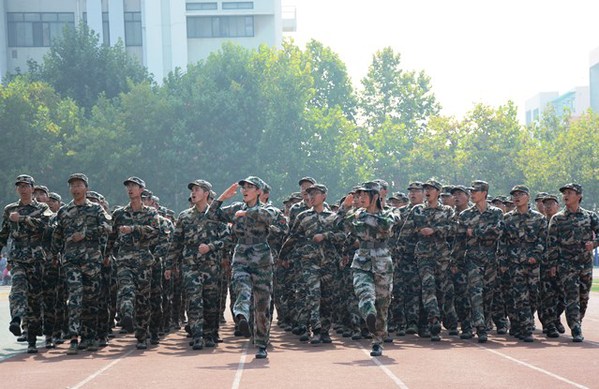 星火三十一连方队