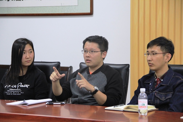 新入职教师谈工作感受 魏孟吉摄影 新入职教师谈工作感受 魏孟吉摄影