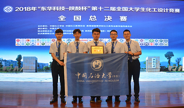 我校获奖团队合影